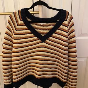 Madewell striped 70’s sweater
